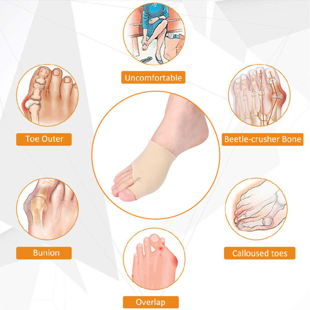 Pain Relief Toe Protector Silicone Belt for Bunion and Hallux Valgus