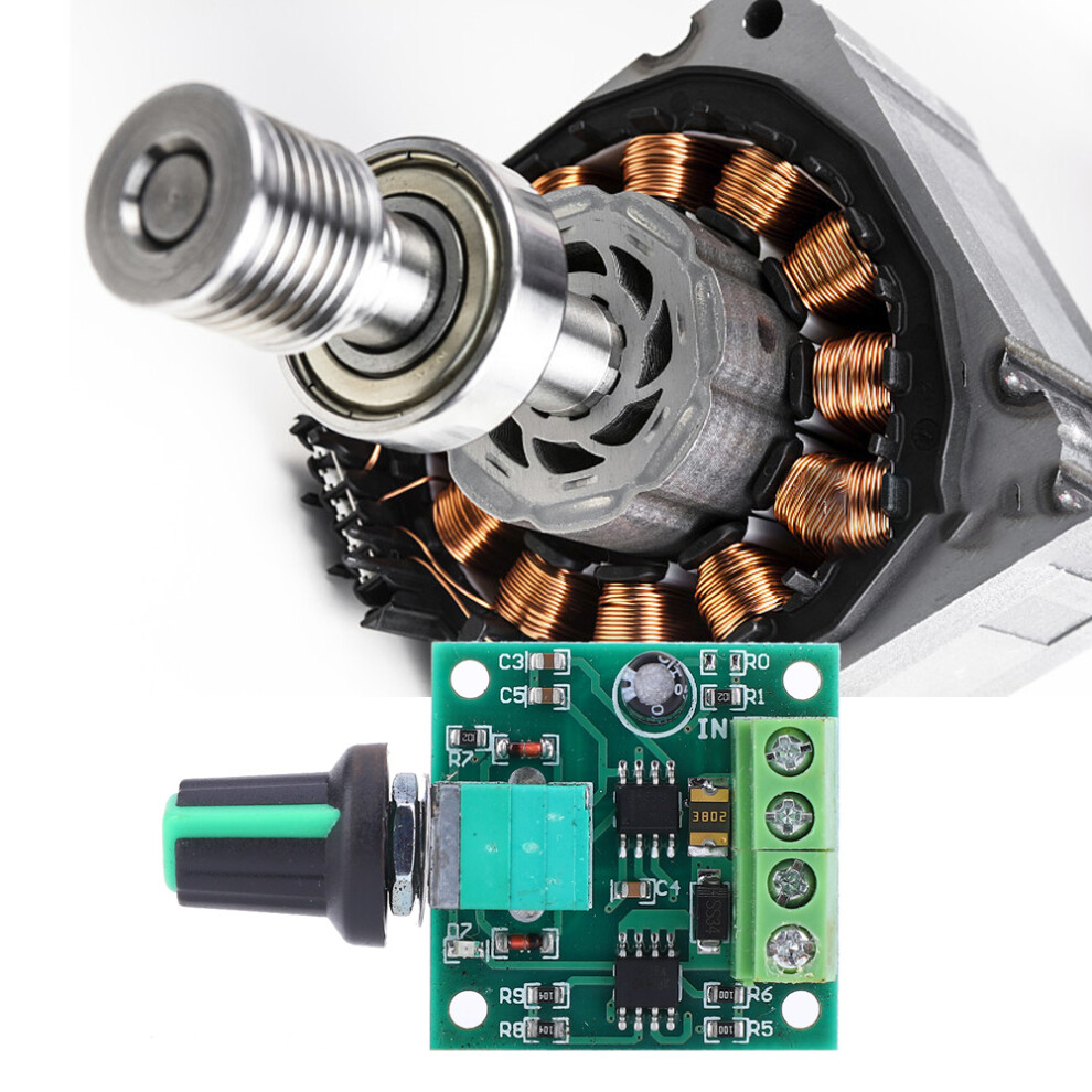 Pwm Dc Motor Speed Controller 1.8-15V 30W 2A Adjustable Regulator 8741362467026
