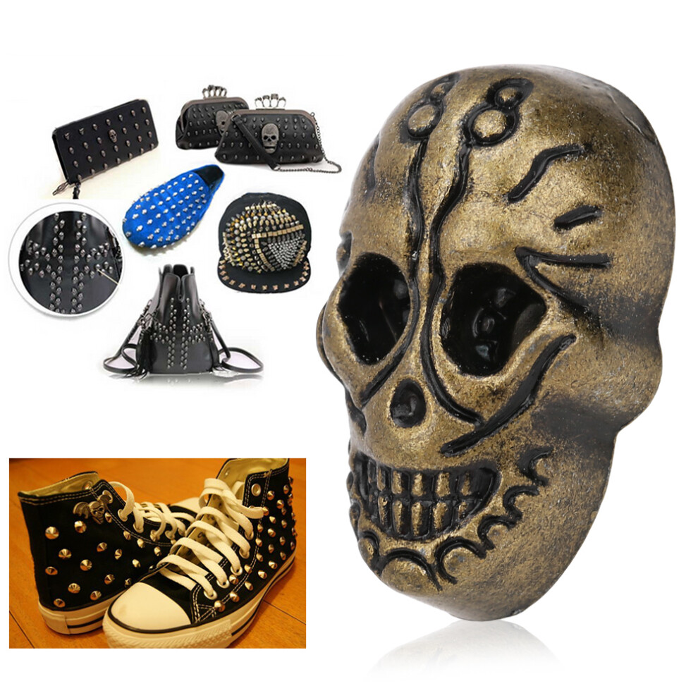 20Pcs Gothic Punk Rivets Bronze 15.66 X 25.24Mm Shoe Accessories & Decor 4631362467369