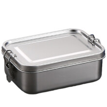 Stapelbares Edelstahl-Lunchbox-Set, wiederverwendbare Edelstahl-Bento-Box mit herausnehmbarer Trennwand, spülmaschinenfester Behälter aus