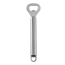 Holdbar flaskeåbner i rustfrit stål, komfortabelt og sikkert greb sikrer ubesværet åbning, elegant design til pladsbesparende opbevaring