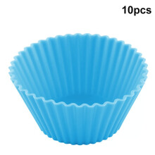 Dickere Muffinförmchen, farbenfrohe Backförmchen, wiederverwendbare Muffinförmchen, hitzebeständig, konkav-konvexe Textur für kompaktere Muffins