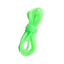 Glow In Dark Tubing 0.8/1/1.2/1.5/1.8/2mm Fishing Hook Line Sleeves Glow Tubing Silicone Glow Pipe Fishing Line Adapter Inner diameter 0.8mm