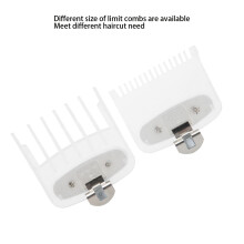 2pcs Transparent Limit Comb set for WAHL Hair Clippers, 1.5mm & 4.5mm