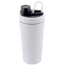 Sticlă shaker pentru proteine din oțel inoxidabil cu perete dublu, izolată, garanție anti-scurgere, portabilă și ușor de curățat, ideală