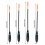 4PCS Balsa Wood Vertical Copper Head Fishing Float Bite Indicator 5