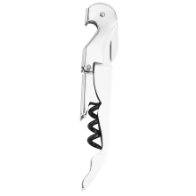 Apribottiglie ergonomico, cavatappi da cameriere a doppia cerniera con taglia-capsule in acciaio inox, design compatto per una facile conservazione,