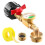 Easy Control Valve Brass Propane Refill Adapter Designed for Quick Connections and Use 1