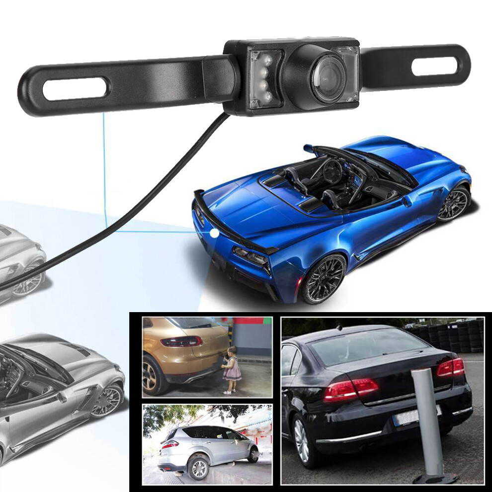 Led Ir Night Vision Car Rear Camera Waterproof Ip67 Hd Mirror Backup System 7651362471439