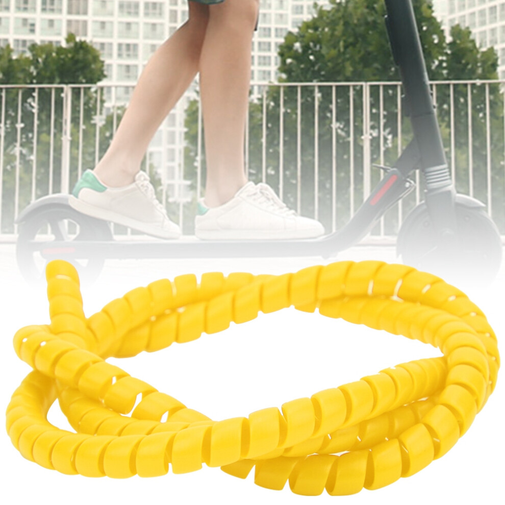 Xiaomi M365 Brake Line Spiral Tube Housing Cover For Electric Scooter Yellow 3631362474665