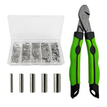 A reliable solution to your For fishing needs sturdy crimper tool set enhanced by copper pipe sleeves (single hole copper pipe)