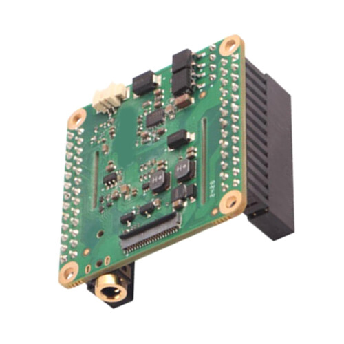 Power Over Ethernet HAT With Auditory Output For Milk V Computing Projects Short Pin