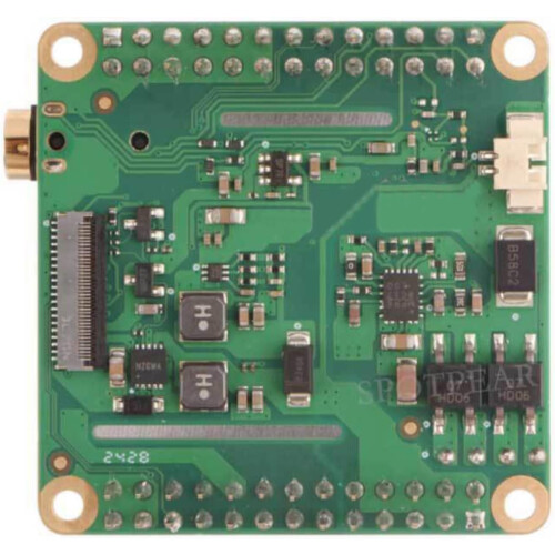 Power Over Ethernet HAT With Auditory Output For Milk V Computing Projects Short Pin 1
