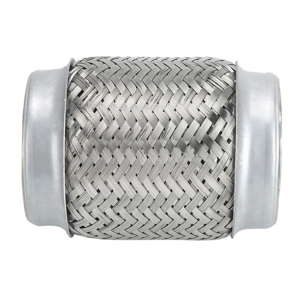 Stainless Steel Flexible Exhaust Pipe 3.5In X 6In Braided Corrugated Tube 9451362474441