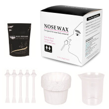 80-Stück Nasenhaar-Wachsset mit 100 g Wachsbohnen & 20 Applikatoren – NEU