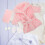 3Ensembles Peignoirs Bébé En Rose Pour Usage 11