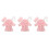 3Ensembles Peignoirs Bébé En Rose Pour Usage 7