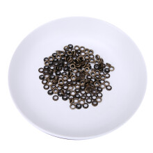 Zuverlässiges Messingauge-Ösen-Set 100 Stück, 4 mm, für Stoff, Kleidung und Taschenherstellung