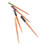 Σετ Ιαπωνικών Chopsticks, Ξύλινα Chopsticks, 5 ζευγάρια, Επαναχρησιμοποιήσιμα, 6