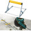 Adjustable Height Cutting Machine Material Support Stand Frame, 55–135mm Range Foldable Metal Bracket for Table Saw and Power Tool Use, Portable 3