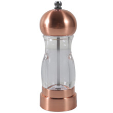 Moulin à épices élégant, design raffiné avec broyeur en céramique réglable pour des saveurs fraîches, acier inoxydable anticorrosion, corps