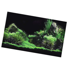 122x46cm Aquarium Water Grass Background Seafloor PVC Decor