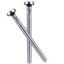 Solid ølkrussett i glass av høy kvalitet, klassisk design, slitesterkt og ergonomisk, sett med 2, utsøkt glass, for frysing, sølv