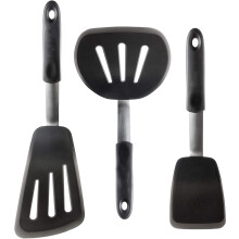 Beheers de kunst van het koken met deze siliconen spatel, een flexibel keukengereedschap voor pannen met antiaanbaklaag, BPA-vrij en voorzien van een
