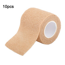 10 pcs Self Adhesive Elastic Bandage 5cm x 4.5m Skin Color