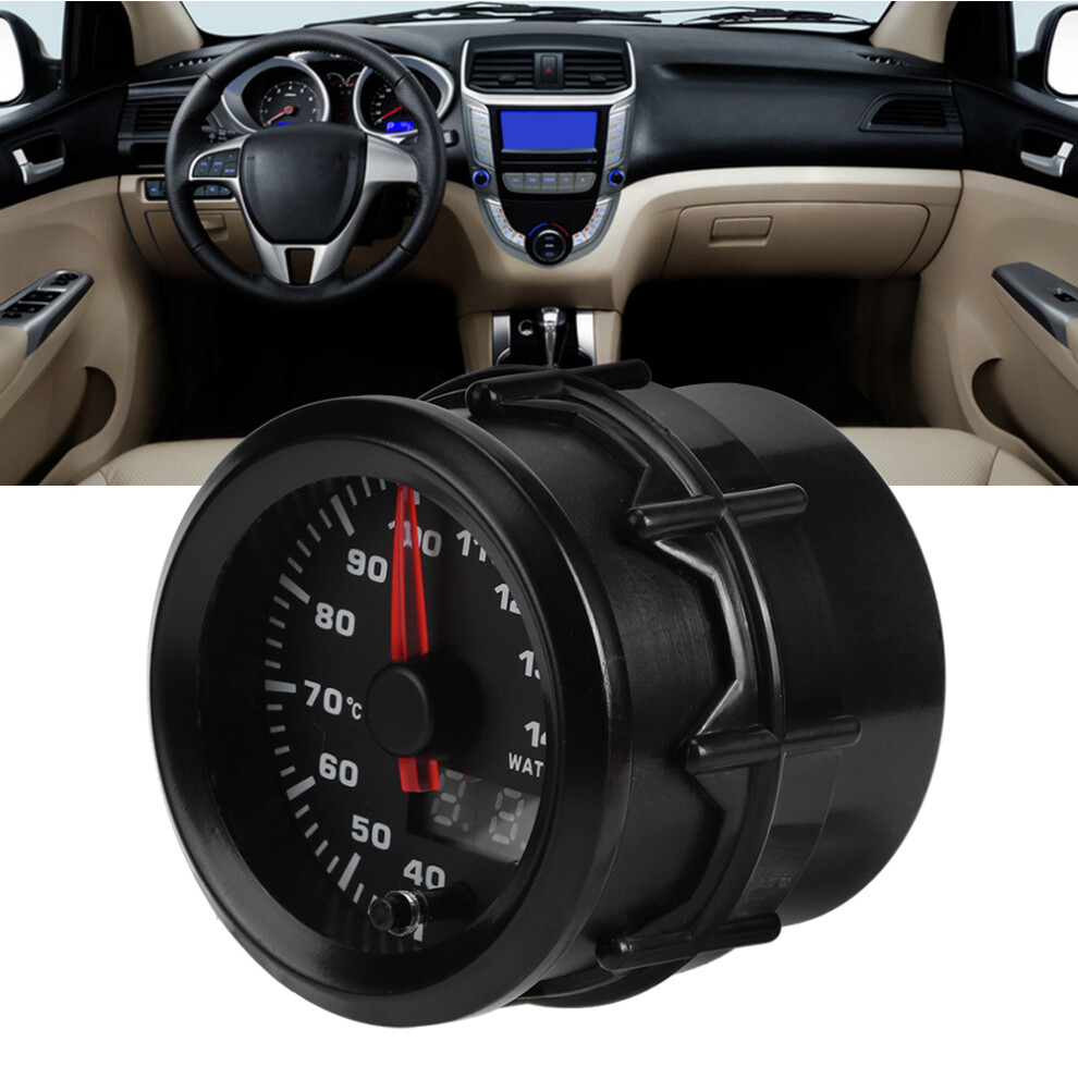 Universal 2In 52Mm Water Temp Gauge Meter With Led Display 8741362479760