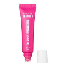 Revlon Glimmer Lip Treat Balm + Mask Overnight Peptide Lip Treatment Hydrating 005 Hibiscus Spritz 0.4 fl oz