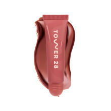 Tower 28 LipSoftie Balsamo idratante colorato per il trattamento delle labbra Maschera idratante per labbra per labbra screpolate - Red Bean Moch