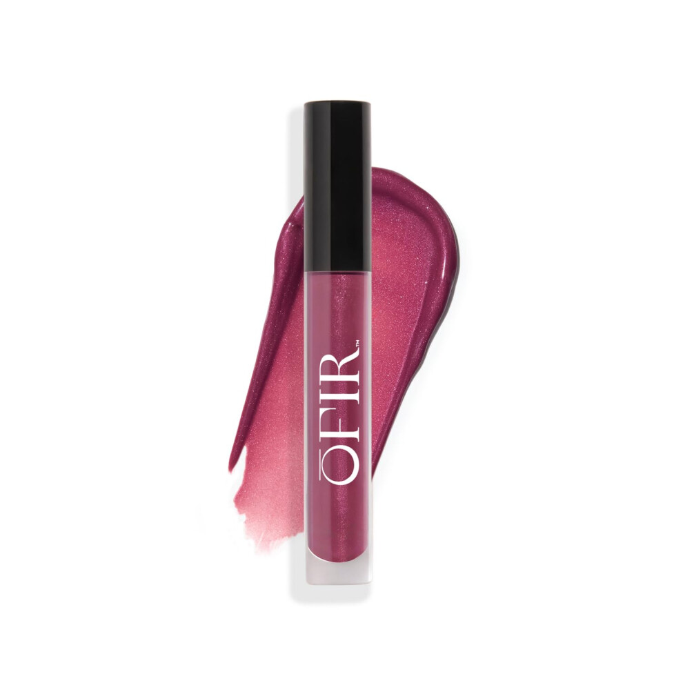 Ofir Hue Hydrator Sheer Lip Jelly | Luminous Gloss Shine Formula With Apricot Oil Coconut Oil Vitamin E For Subtle Color | Vegan Cruelty Free Hydra