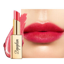 Depuplum Rossetto rosso idratante per donne Balsamo labbra colorato brillante Idrata nutriente Lampone Lucidalabbra Vegano e cruelty-free Trucco