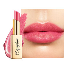 Depuplum Rossetto rosso rosa idratante per le donne Balsamo per labbra colorato luccicante Idrata nutriente Lucidalabbra Cruelty Free Trucco labb
