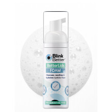 BlinkBetter BetterLids Eyelid Foam Cleanser - Tea Tree Oil Face & Eyelid Wash with Ectoin Centella Beta Glucan & Panthenol - 4-in-1 Hydrating Sooth
