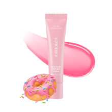milktouch Vegan Glow Up Balsamo per labbra al collagene - Cura idratante per le labbra con peptide di collagene PDRN Cica e burro di karit? per l