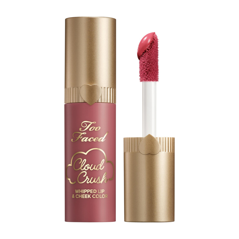 Too Faced Cloud Crush Whipped Lip & Cheek | Creamy Multi-Use Formula With Hyaluronic Oil For A Soft-Focus Longwear Flush 0.15 Fl Oz Headliner
