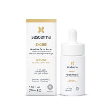 Sesderma EXOSES Serum - Siero viso quotidiano con esosomi di grado cosmetico - Formula leggera per una pelle luminosa e dall'aspetto pi? liscio -