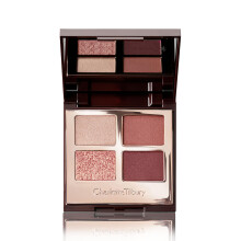 Charlotte Tilbury Luxury Palette Eyeshadow - Shimmer Metallic & Satin Matte Eyeshadow Quad met een rijke poederformule - Inclusief 4 complementai