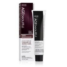 AGE Beautiful Coloration permanente pour cheveux Liqui Crme | Couverture 100 % grise | Coloration anti-ge | Biotine pour des cheveux plus pais