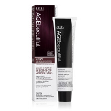 AGE beautiful Permanente Haarfarbe Liqui Creme | 100 % Grauabdeckung | Anti-Aging-Haarfarbe | Biotin für dickeres, volleres Haar | Professionelle Sal