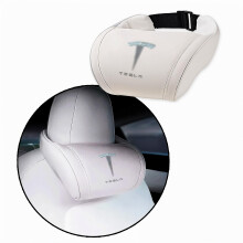 CoolKo Auto Hoofdsteun Nekkussen Ondersteuning Traagschuim Ergonomisch Ontwerp Accessoire voor Rijstoel Vermoeidheidsverlichting Compatibel met Model