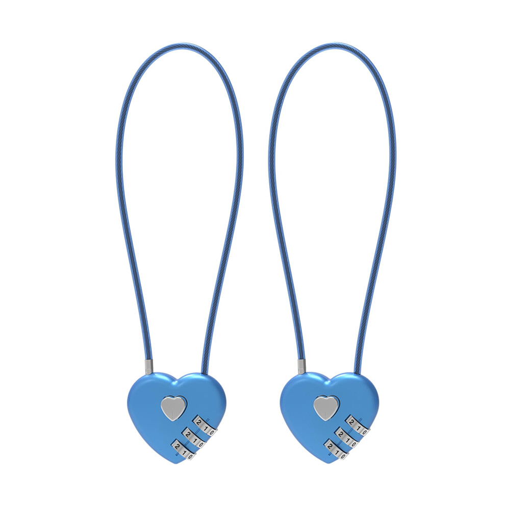 Up Security 3 Digit Combination Lock Thin Cable Lock With Code Cable Padlock Combination For Travel Essentials Luggage Helmet Stroller Wardrob 6974451483139