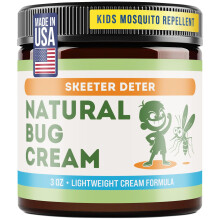 Magnum Solace Natural Bug Cream - Formule sans spray  base d'huiles essentielles vgtales sans danger pour les enfants