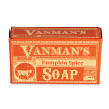 Jabón Corporal VanMan Pumpkin Spice - Tallow de Res y Puré de Calabaza