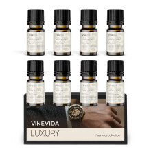 VINEVIDA [Set de 8] Parfums de Luxe pour Fabrication de Bougies, Huile Parfumée Made in USA