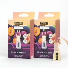 Evair Scent For Car Deodorante per Auto da Appendere, Confezione da 2 Diffusori per Deodoranti per Auto - Diffusore d'Aria con Olio Essenziale di
