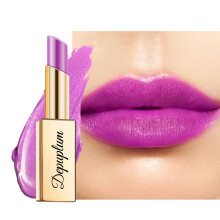 Depuplum Rossetto viola idratante per le donne Balsamo per labbra colorato brillante Idrata nutriente Lucidalabbra Vegan e Cruelty Free Trucco la