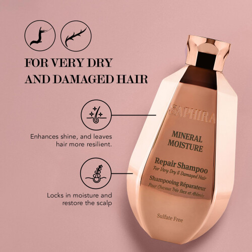 Saphira Mineral Moisture Repair Shampoo (250 ml 8,5 oz) 1